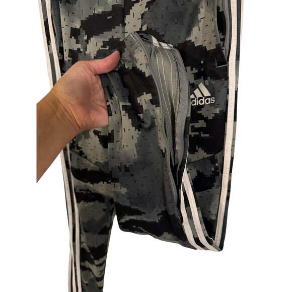 Adidas Pants Men’s XS Gray Camouflage Tiro 19 Jogger Tapered Track Soccer Gym - Picture 8 of 12
